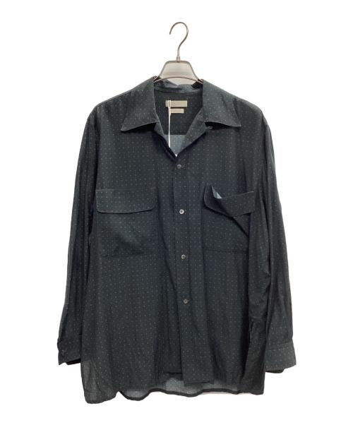 YOKE（ヨーク）YOKE (ヨーク) オープンカラーシャツ ネイビー サイズ:3の古着・服飾アイテム