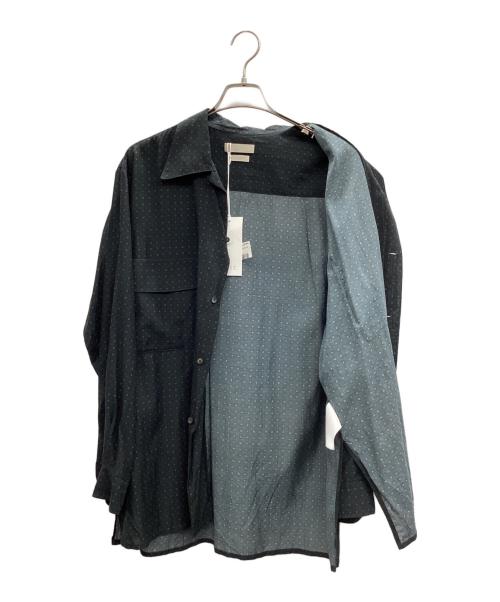 YOKE（ヨーク）YOKE (ヨーク) オープンカラーシャツ ネイビー サイズ:3の古着・服飾アイテム