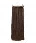 ISSEY MIYAKE (イッセイミヤケ) プリーツスカート ブラウン サイズ:S：6000円