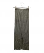 PLEATS PLEASEプリーツプリーズ）の古着「プリーツスカート」｜グレー