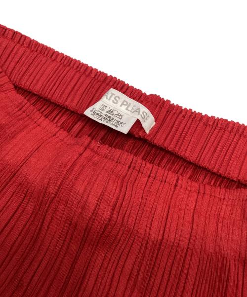 PLEATS PLEASE（プリーツプリーズ）PLEATS PLEASE (プリーツプリーズ) プリーツスカート レッド サイズ:1の古着・服飾アイテム