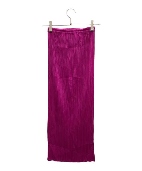PLEATS PLEASE（プリーツプリーズ）PLEATS PLEASE (プリーツプリーズ) プリーツスカート パープル サイズ:1の古着・服飾アイテム