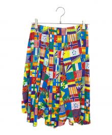 PLEATS PLEASE（プリーツプリーズ）の古着「プリーツスカート」｜マルチカラー