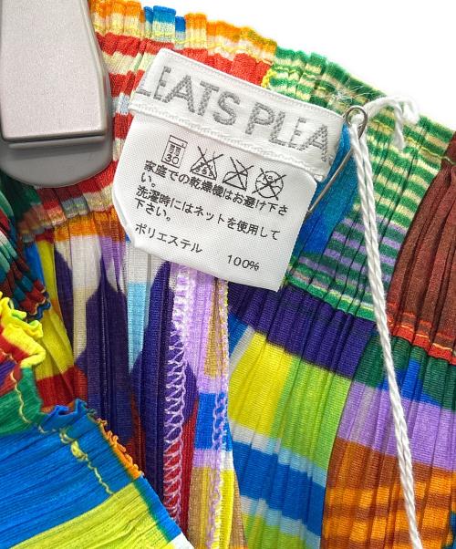 PLEATS PLEASE（プリーツプリーズ）PLEATS PLEASE (プリーツプリーズ) プリーツスカート マルチカラー サイズ:4の古着・服飾アイテム