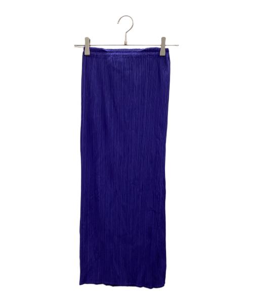 PLEATS PLEASE（プリーツプリーズ）PLEATS PLEASE (プリーツプリーズ) プリーツスカート パープル サイズ:1の古着・服飾アイテム