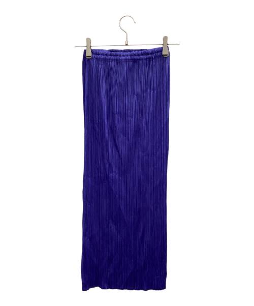 PLEATS PLEASE（プリーツプリーズ）PLEATS PLEASE (プリーツプリーズ) プリーツスカート パープル サイズ:1の古着・服飾アイテム