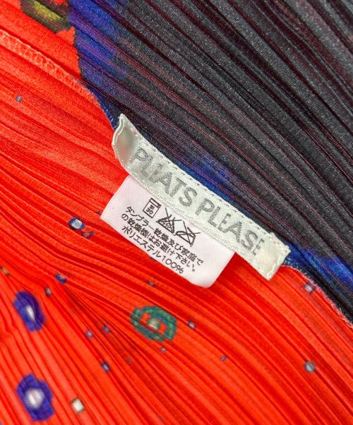 PLEATS PLEASE（プリーツプリーズ）PLEATS PLEASE (プリーツプリーズ) 長袖プリーツシャツ オレンジ サイズ:3の古着・服飾アイテム