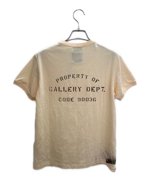 LANVIN（ランバン）LANVIN (ランバン) GALLERY DEPT (ギャラリー デプト) 半袖カットソー ベージュ サイズ:　の古着・服飾アイテム