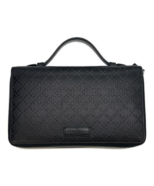 GUCCI（グッチ）GUCCI (グッチ) トラベルケース ブラックの古着・服飾アイテム
