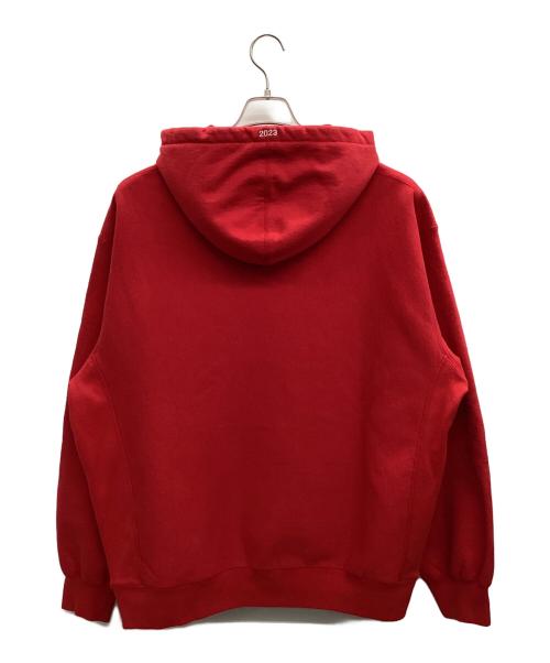 SUPREME（シュプリーム）SUPREME (シュプリーム) プルオーバーパーカー レッド サイズ:XLの古着・服飾アイテム