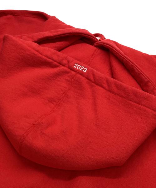 SUPREME（シュプリーム）SUPREME (シュプリーム) プルオーバーパーカー レッド サイズ:XLの古着・服飾アイテム