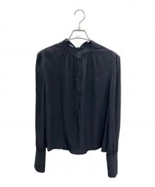 PRADA（プラダ）の古着「長袖ブラウス」｜ブラック