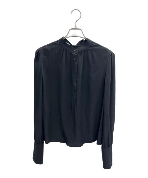 PRADA（プラダ）PRADA (プラダ) 長袖ブラウス ブラック サイズ:36の古着・服飾アイテム