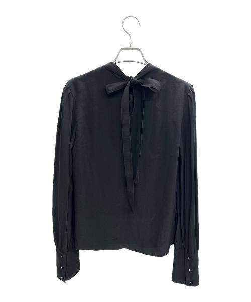PRADA（プラダ）PRADA (プラダ) 長袖ブラウス ブラック サイズ:36の古着・服飾アイテム