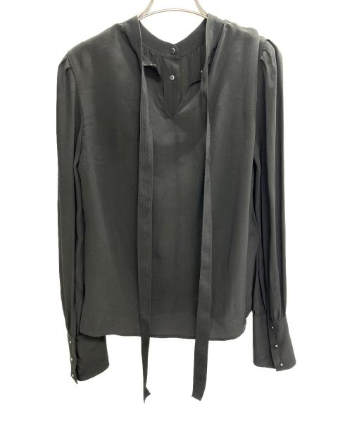 PRADA（プラダ）PRADA (プラダ) 長袖ブラウス ブラック サイズ:36の古着・服飾アイテム