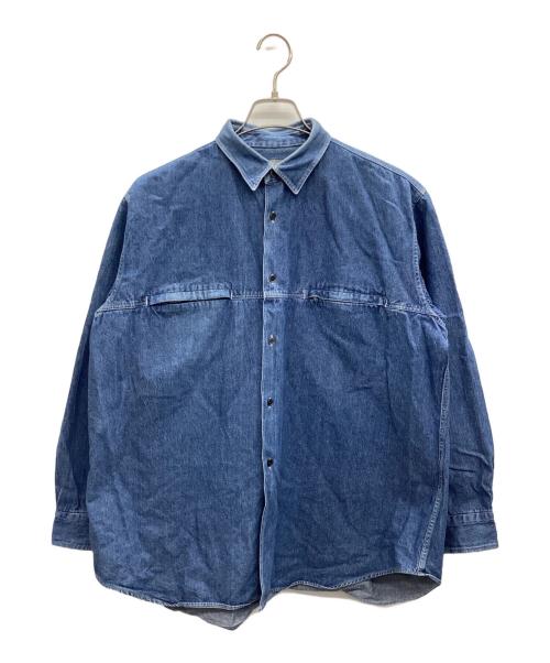 COMME des GARCONS HOMME（コムデギャルソン オム）COMME des GARCONS HOMME (コムデギャルソン オム) デニムシャツ インディゴ サイズ:不明の古着・服飾アイテム