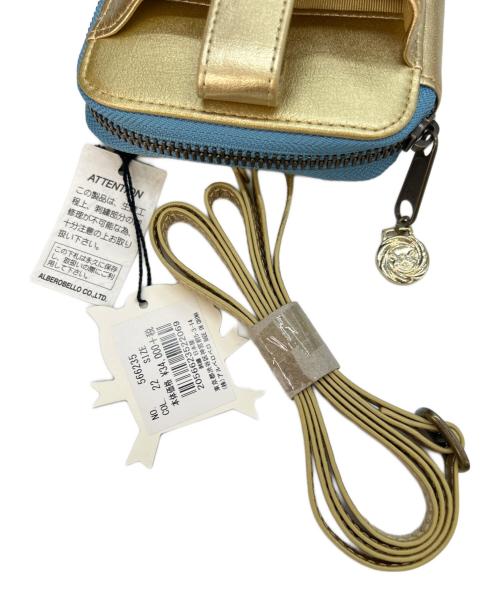 OLLEBOREBLA（アルベロベロ）OLLEBOREBLA (アルベロベロ) ショルダーウォレット ゴールドの古着・服飾アイテム