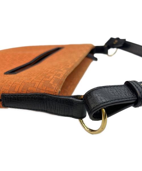 LOEWE（ロエベ）LOEWE (ロエベ) ショルダーバッグ オレンジ×ブラックの古着・服飾アイテム