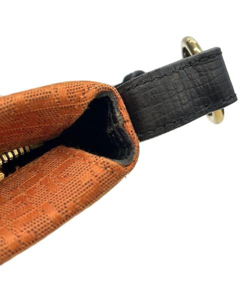 LOEWE（ロエベ）LOEWE (ロエベ) ショルダーバッグ オレンジ×ブラックの古着・服飾アイテム