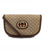 GUCCIグッチ）の古着「クラッチバッグ」｜ブラウン
