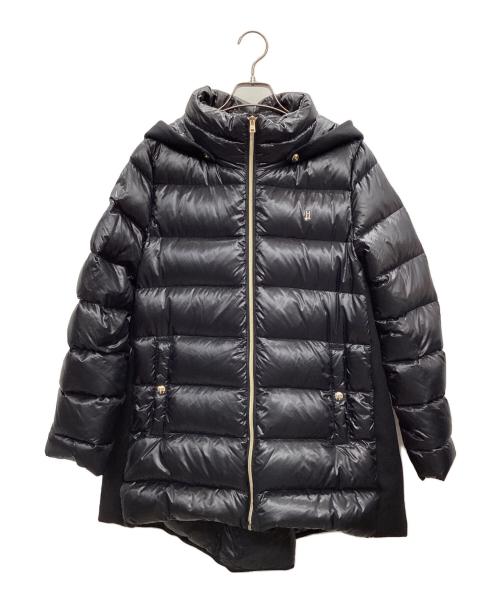 HERNO（ヘルノ）HERNO (ヘルノ) 切り替えダウンジャケット ブラック サイズ:14Aの古着・服飾アイテム