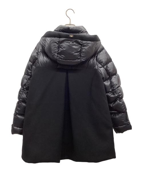 HERNO（ヘルノ）HERNO (ヘルノ) 切り替えダウンジャケット ブラック サイズ:14Aの古着・服飾アイテム