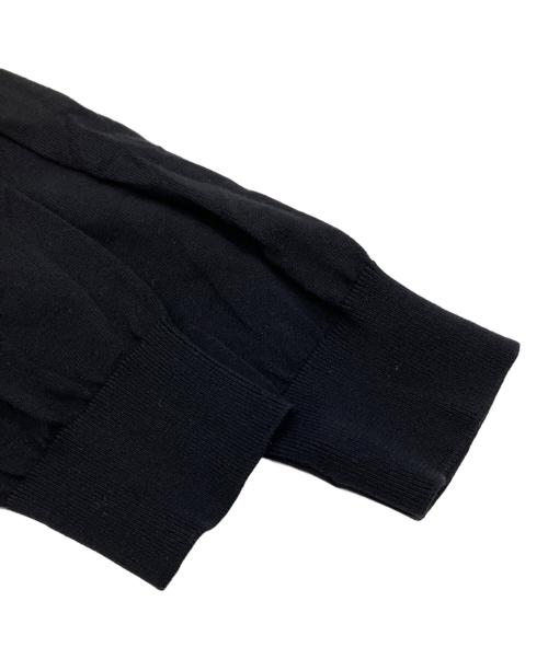 MUSE de Deuxieme Class（ミューズ ドゥ ドゥーズィエム クラス）MUSE de Deuxieme Class (ミューズ ドゥ ドゥーズィエム クラス) Vネックプルオーバーニット ブラック サイズ:不明の古着・服飾アイテム