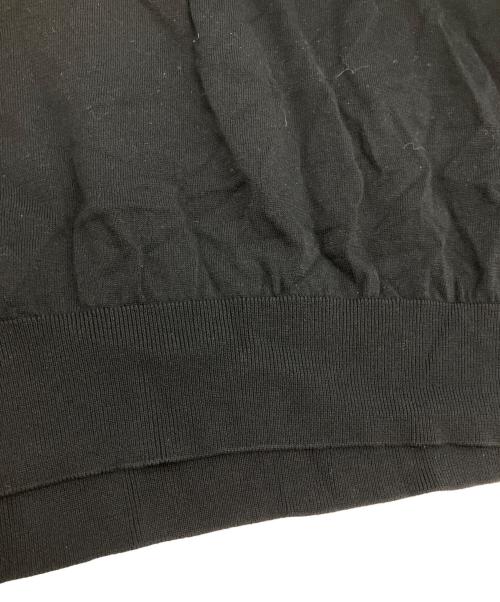 MUSE de Deuxieme Class（ミューズ ドゥ ドゥーズィエム クラス）MUSE de Deuxieme Class (ミューズ ドゥ ドゥーズィエム クラス) Vネックプルオーバーニット ブラック サイズ:不明の古着・服飾アイテム