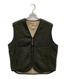 WOOLRICH（ウールリッチ）の古着「裏ボアベスト」｜カーキ