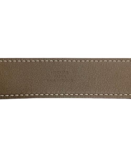 HERMES（エルメス）HERMES (エルメス) ケリー・ツイストPM ブレスレット ベージュ×シルバー サイズ:T3の古着・服飾アイテム