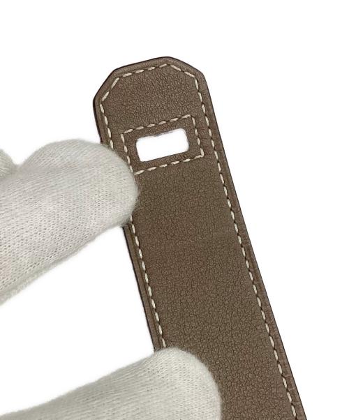 HERMES（エルメス）HERMES (エルメス) ケリー・ツイストPM ブレスレット ベージュ×シルバー サイズ:T3の古着・服飾アイテム