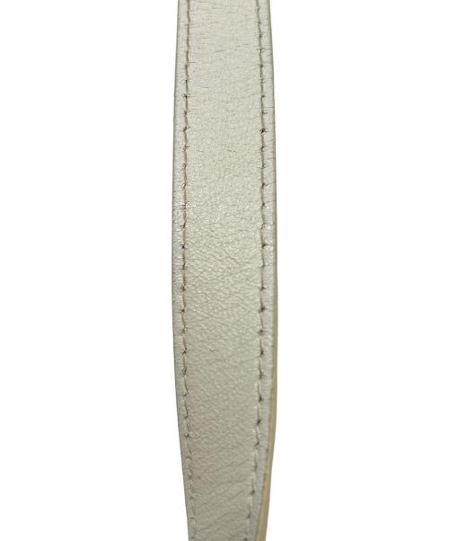 BOTTEGA VENETA（ボッテガベネタ）BOTTEGA VENETA (ボッテガベネタ) ワンショルダーバッグ ホワイトの古着・服飾アイテム