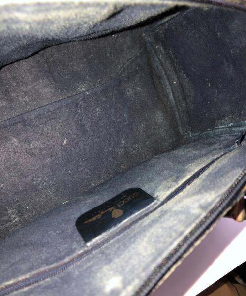 GUCCI（グッチ）GUCCI (グッチ) OLD ACCESSORY COLLECTION GG SPREME MINI BOSTON／オールド アクセサリーコレクション GGスプリーム ミニボストン ベージュの古着・服飾アイテム