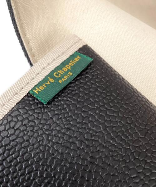 Herve Chapelier（エルベシャプリエ）Herve Chapelier (エルベシャプリエ) 舟型トートバッグ ブラックの古着・服飾アイテム