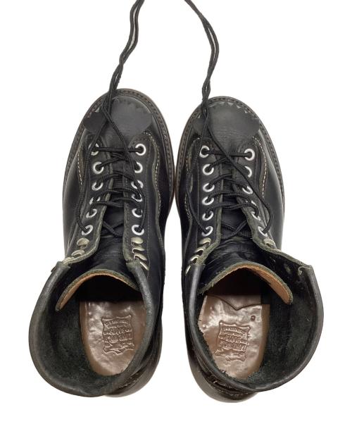 LONE WOLF BOOTS（ロンウルフブーツ）LONE WOLF BOOTS (ロンウルフブーツ) CAT'S PAW SOLE CARPENTER（カーペンター） ブラック サイズ:7の古着・服飾アイテム