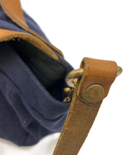 vasco（ヴァスコ）vasco (ヴァスコ) ショルダーバッグ ネイビーの古着・服飾アイテム