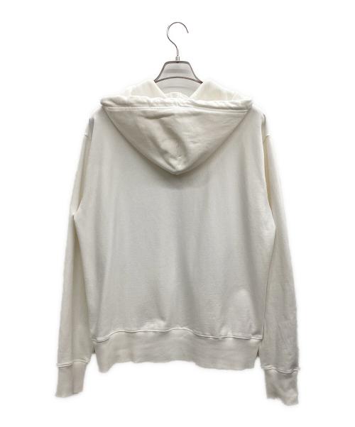 MM6 Maison Margiela（エムエムシックスメゾンマルジェラ）MM6 Maison Margiela (エムエムシックスメゾンマルジェラ) ジップパーカー ホワイト サイズ:Mの古着・服飾アイテム