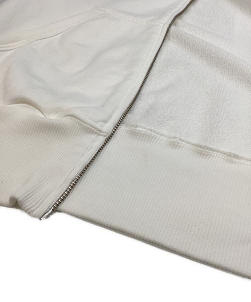 MM6 Maison Margiela（エムエムシックスメゾンマルジェラ）MM6 Maison Margiela (エムエムシックスメゾンマルジェラ) ジップパーカー ホワイト サイズ:Mの古着・服飾アイテム