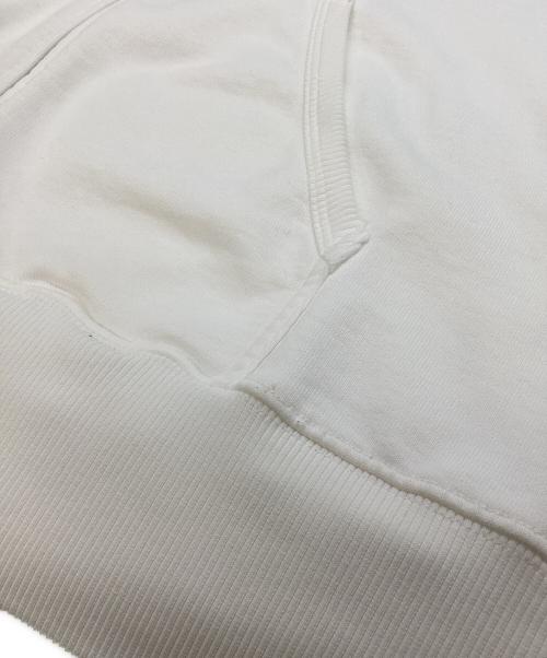 MM6 Maison Margiela（エムエムシックスメゾンマルジェラ）MM6 Maison Margiela (エムエムシックスメゾンマルジェラ) ジップパーカー ホワイト サイズ:Mの古着・服飾アイテム