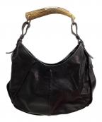 Yves Saint Laurentイヴサンローラン）の古着「ハンドバッグ モンバサ」｜ブラック