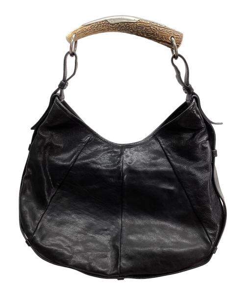 Yves Saint Laurent（イヴサンローラン）Yves Saint Laurent (イヴサンローラン) ハンドバッグ モンバサ ブラックの古着・服飾アイテム