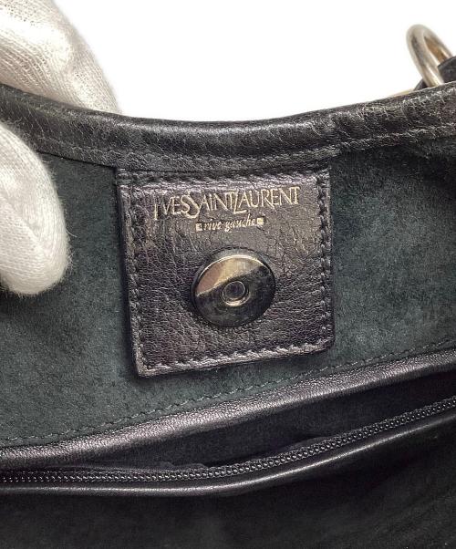Yves Saint Laurent（イヴサンローラン）Yves Saint Laurent (イヴサンローラン) ハンドバッグ モンバサ ブラックの古着・服飾アイテム