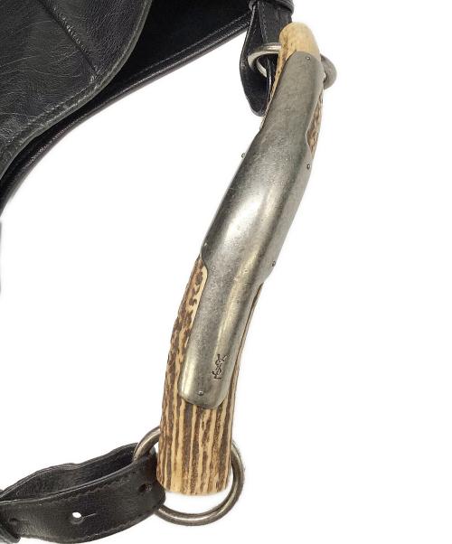 Yves Saint Laurent（イヴサンローラン）Yves Saint Laurent (イヴサンローラン) ハンドバッグ モンバサ ブラックの古着・服飾アイテム