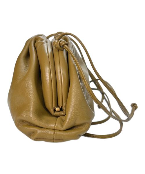 BOTTEGA VENETA（ボッテガベネタ）BOTTEGA VENETA (ボッテガベネタ) ミニショルダーポーチ ブラウンの古着・服飾アイテム