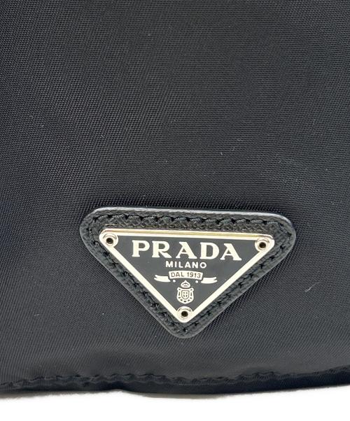 PRADA（プラダ）PRADA (プラダ) ナイロン巾着ポーチ ブラックの古着・服飾アイテム