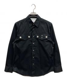 Calvin Klein（カルバンクライン）の古着「シャツジャケット」｜ブラック