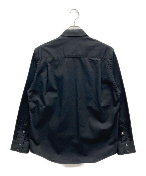 Calvin Klein（カルバンクライン）Calvin Klein (カルバンクライン) シャツジャケット ブラック サイズ:Mの古着・服飾アイテム