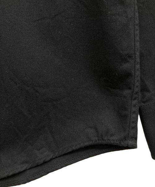 Calvin Klein（カルバンクライン）Calvin Klein (カルバンクライン) シャツジャケット ブラック サイズ:Mの古着・服飾アイテム