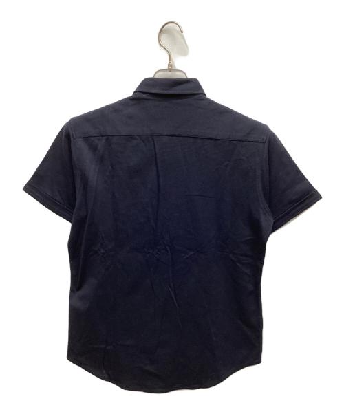 BLACK LABEL CRESTBRIDGE（ブラックレーベル クレストブリッジ）BLACK LABEL CRESTBRIDGE (ブラックレーベル クレストブリッジ) 半袖BDシャツ ネイビー サイズ:Mの古着・服飾アイテム