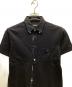 BLACK LABEL CRESTBRIDGE (ブラックレーベル クレストブリッジ) 半袖BDシャツ ネイビー サイズ:M：3000円